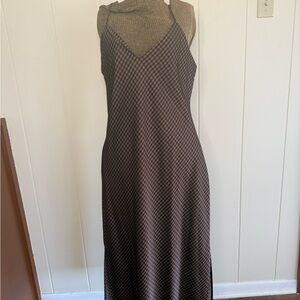 Gianni Bini Brown and Black Maxi Dress